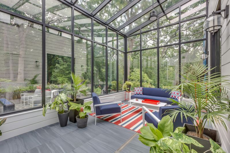 Sunroom with Patio Access